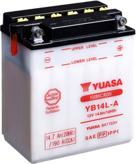 Yuasa Dry Charged Battery Yb14L-A