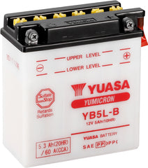 Yuasa Dry Charged Battery Yb5L-B