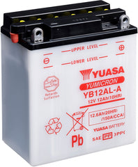 Yuasa Dry Charged Battery Yb12Al-A