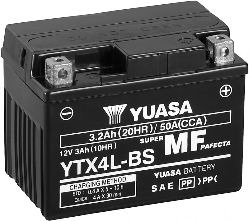 Yuasa Combipack Eu 2019/11149 Battery Ytx4L-Bs (Cp)