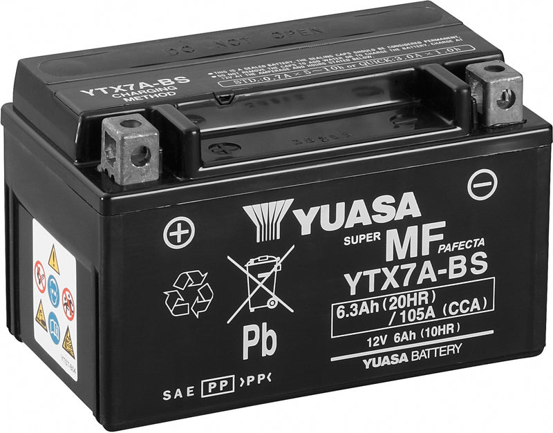 Yuasa Combipack Eu 2019/11161 Battery Ytx7A-Bs (Cp)
