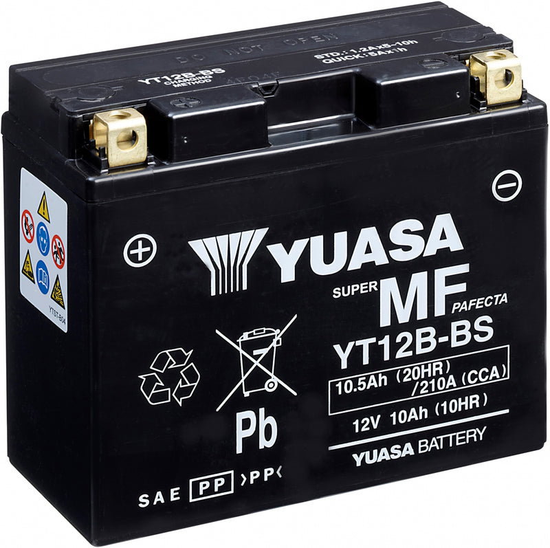 Yuasa Combipack Eu 2019/11163 Battery Yt12B-Bs (Dry) (Cp)