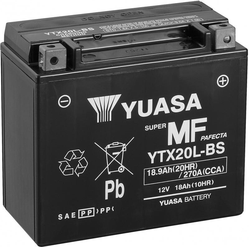 Yuasa Combipack Eu 2019/11167 Battery Ytx20L-Bs (Cp)