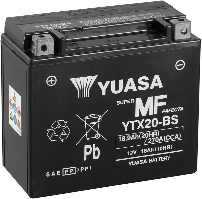 Yuasa Combipack Eu 2019/11169 Battery Ytx20-Bs (Cp)