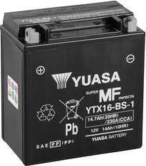 Yuasa Combipack Eu 2019/11175 Battery Ytx16-Bs-1 (Cp)