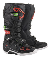 Alpinestars - Tech 7 Black Red Green - Boots - MotoXshop