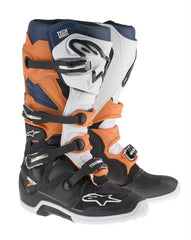 Alpinestars - Tech 7 Black Orange White Blue - Boots - MotoXshop
