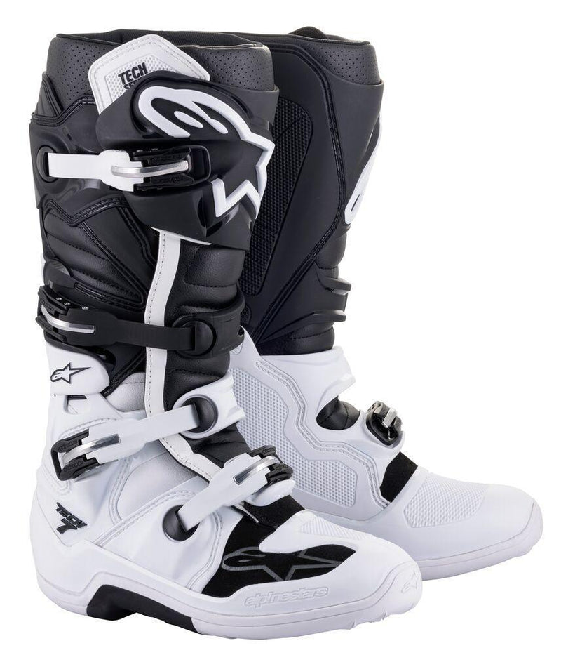 Alpinestars - Tech 7 White Black - Boots - MotoXshop