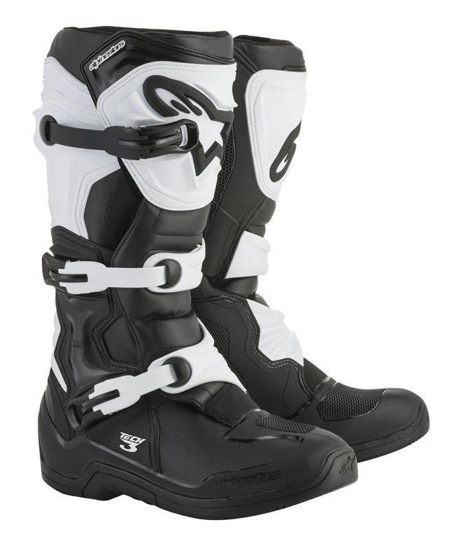 Alpinestars - Tech 3 Black White - Boots - MotoXshop