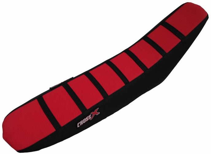 SEAT COVER, RED/BLACK/BLACK (STRIPES) CRF 450 17- / CRF 250 18-
