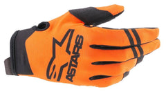 Alpinestars - Youth Radar Gloves Orange Black - Gloves - MotoXshop