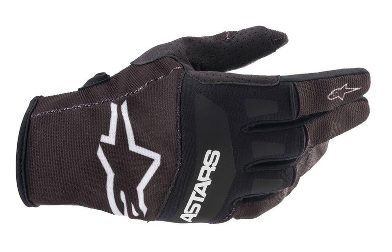 Alpinestars - Techstar Gloves Black White - Gloves - MotoXshop