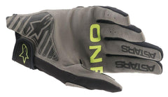 Alpinestars - Radar Gloves Black Green Fluo - Gloves - MotoXshop