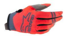 Alpinestars - Radar Gloves Red Fluo Anthracite - Gloves - MotoXshop