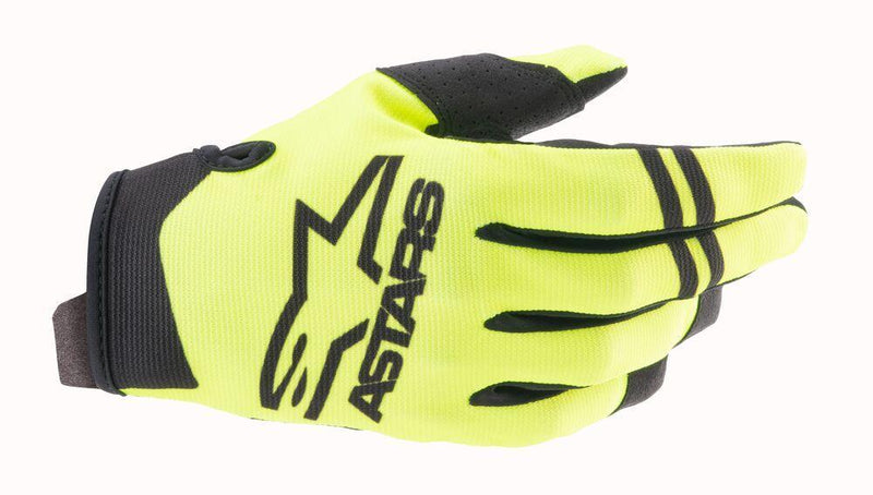 Alpinestars - Radar Gloves Yellow Fluo Black - Gloves - MotoXshop