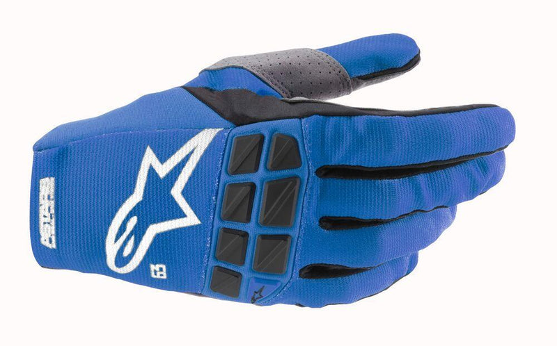 Alpinestars - Racefend Gloves Blue White - Gloves - MotoXshop