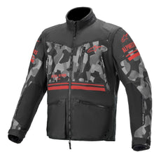 Alpinestars - Venture R Jacket Gray Camo Red Fluo - Jacket - MotoXshop