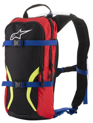 Alpinestars - Iguana Hydration Backpack Black Blue Red Yellow Fluo - Bags - MotoXshop