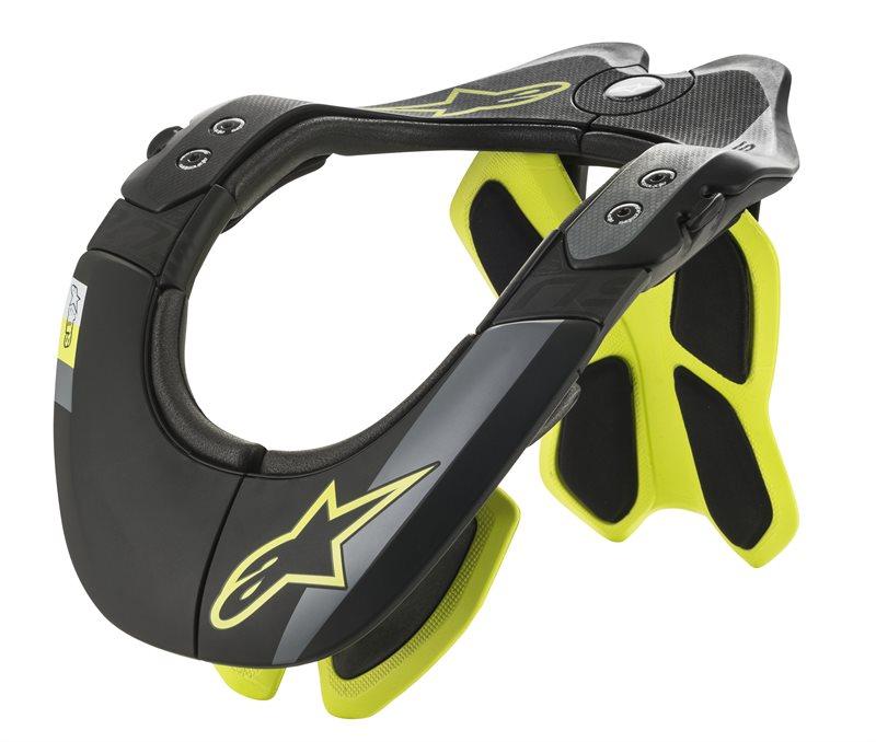 Alpinestars - Bns Tech-2 Black Yellow Fluo - Protection - MotoXshop