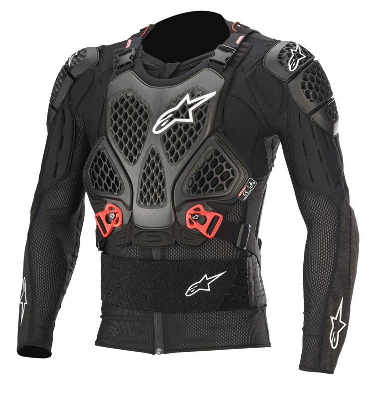 Alpinestars - Bionic Tech V2 Protection Jacket Black Red - Protection - MotoXshop