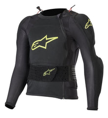 Alpinestars - Bionic Plus Youth Protection Jacket - Long Sleeve Black Yellow Fluo - Protection - MotoXshop