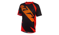 Factory Enduro  Shirt Shortsleeve Black/Orange/Red