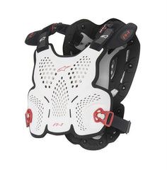 Alpinestars - A-1 Roost Guard White Black Red - Protection - MotoXshop