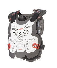 Alpinestars - A-1 Plus Chest Protector White Anthracite Red - Protection - MotoXshop