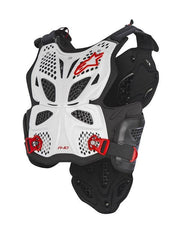 Alpinestars - A-10 Chest Protector White Black Red - Protection - MotoXshop