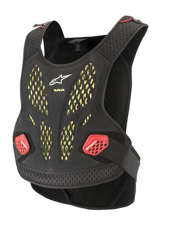 Alpinestars - Sequence Chest Protector Anthracite Red - Protection - MotoXshop