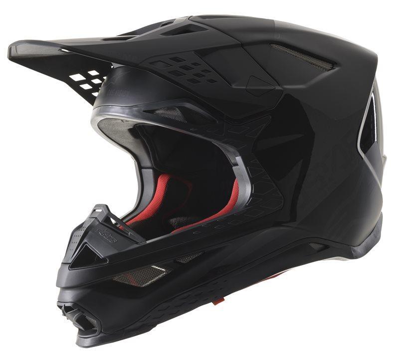 Alpinestars - Supertech S-M8 Echo Helmet Ece Black Anthracite M&G - Helmets - MotoXshop