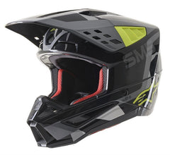 Alpinestars - S-M5 Rover Helmet Ece Anthracite Yell Fluo Gray Camo - Helmets - MotoXshop