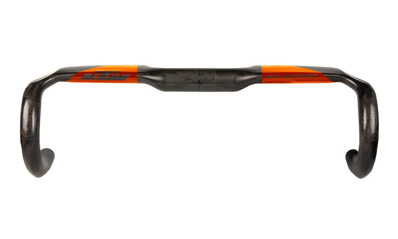 KTM Prime carbon Race Bar Aero R75mm D 125mm 4°side black / orange 440 mm