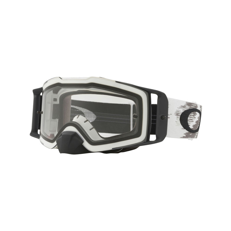 Crossbril Oakley Front Line Mx Matte White Speed - Clear Lens