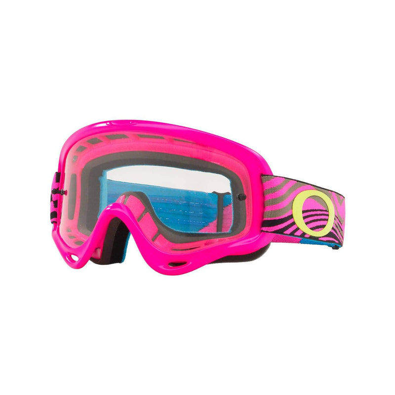 Crossbril Oakley Xs O Frame Mx Wind Tunnel Pink - Clear Lens