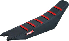 SEAT COVER, BLACK/BLACK/RED (STRIPES) BETA RR-RS 10-12