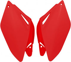 SIDE PANEL HONDA RED ONE-COLOUR CRF 250 06-09