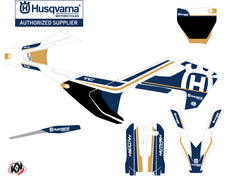Graphic kit Dirt Bike Heritage Husqvarna TC 125 White