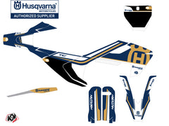 Graphic kit Dirt Bike Heritage Husqvarna TC 125 BLUE