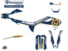 Graphic kit Dirt Bike Heritage Husqvarna TC 250 BLUE