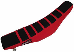SEAT COVER, BLACK/RED/RED (STRIPES) CRF 450 17- / CRF 250 18-