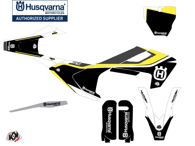 Graphic kit Dirt Bike Legend Husqvarna FC 250 BLACK