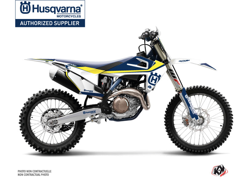 Graphic kit Dirt Bike Legend Husqvarna FC 450 BLUE