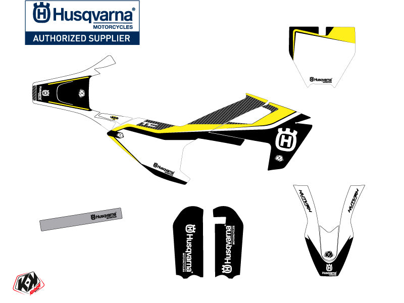 Graphic kit Dirt Bike Legend Husqvarna TC 50 BLACK