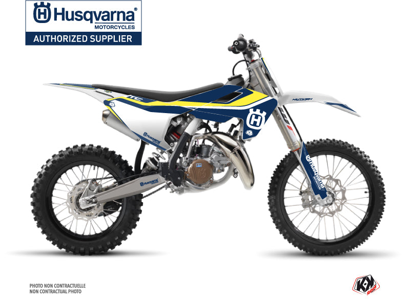 Graphic kit Dirt Bike Legend Husqvarna TC 85 BLUE