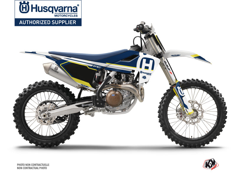 Graphic kit Dirt Bike Nova Husqvarna FC 250 BLUE