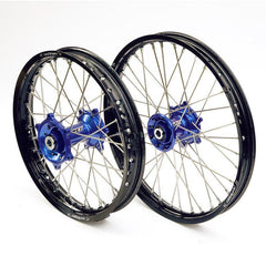 Suzuki - Achterwiel - REX 18-2,15 RMZ250/450  07-.. BLACK RIM/BLUE HUB 25MM - Rear Wheel - MotoXshop