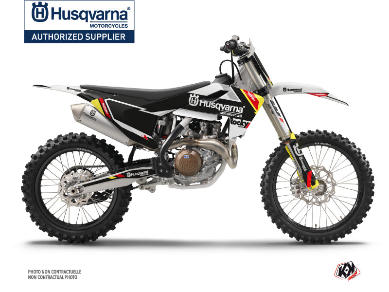 Graphic kit Dirt Bike Rocky Husqvarna FC 250 BLACK