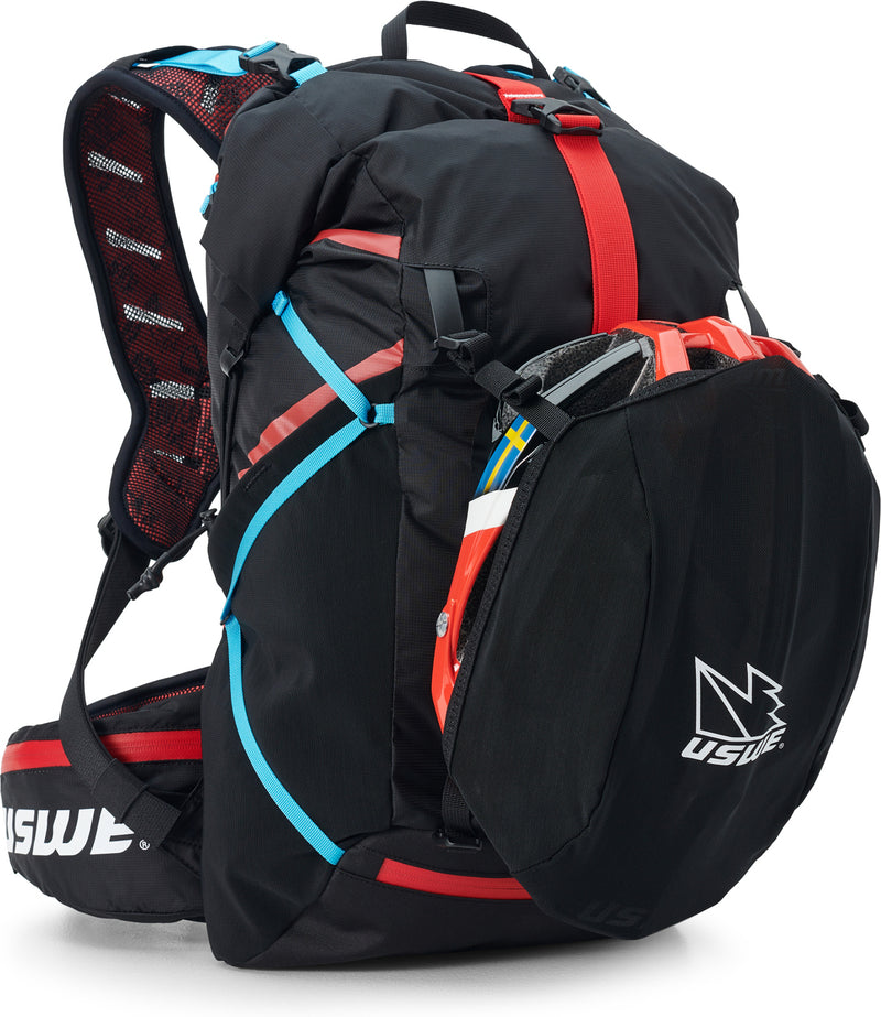 USWE Backpack Hajker Black-Red 30 L
