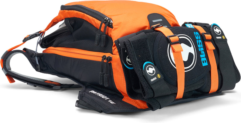 USWE Backpack Patriot Orange-Black 15 L